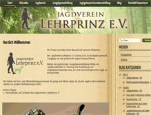 Tablet Screenshot of lehrprinz.eu